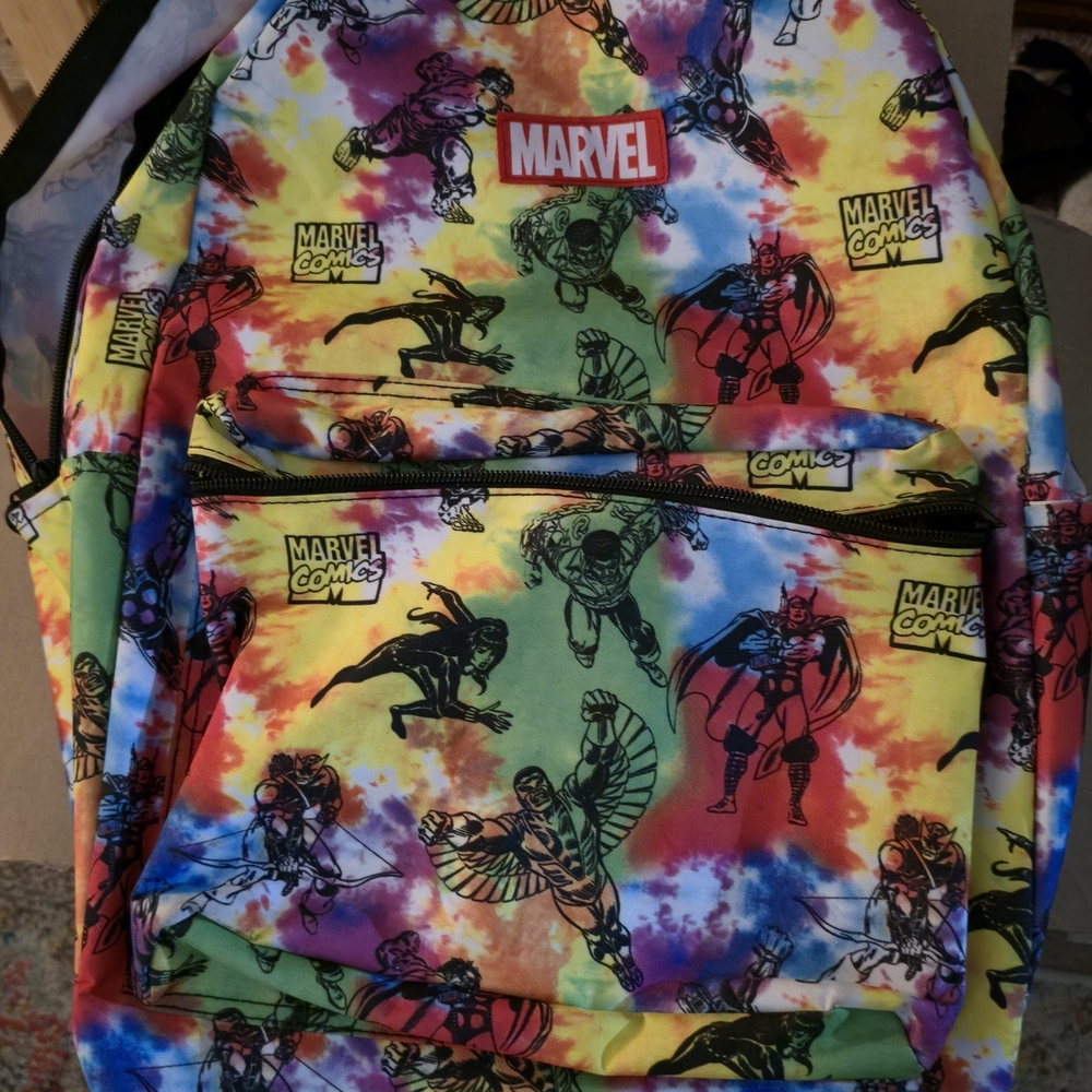Marvel Comics Tie-Dye Backpack